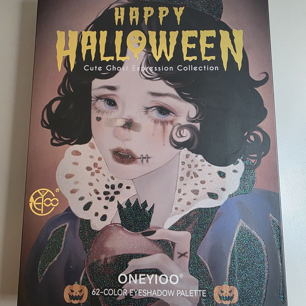 NEW Halloween Eyeshadow Palette - 62 Colors! 🖤🎃 Makeup